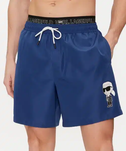 IKONIK KARL DOUBLE WAISTBAND BOARDSHORTS