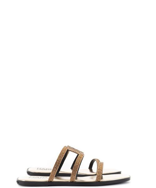 KARL LAGERFELD SLIDES KL RHINESTONE