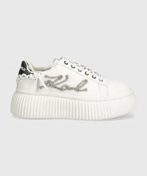 KARL LAGERFELD KREEPER LOW TOP SNEAKERS