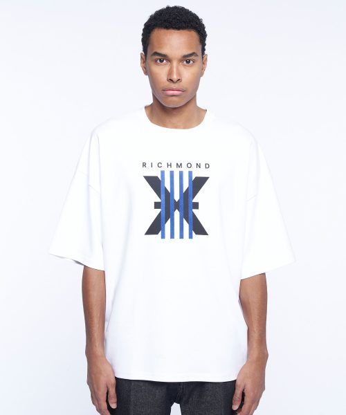 john richmond x T-SHIRT CECAS UMA24073TS