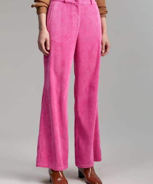 LOLA CASADEMUNT Wide-leg corduroy trousers