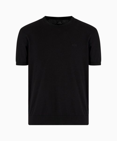 ARMANI EXCHANGE Organic Cotton Knit T-Shirt