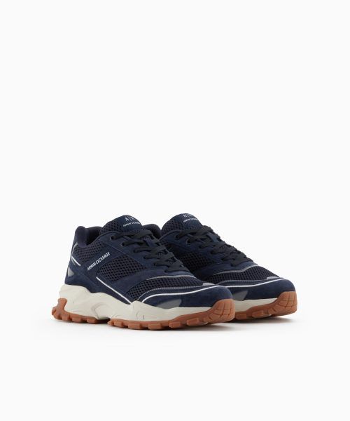 ARMANI EXCHANGE Mesh sneakers