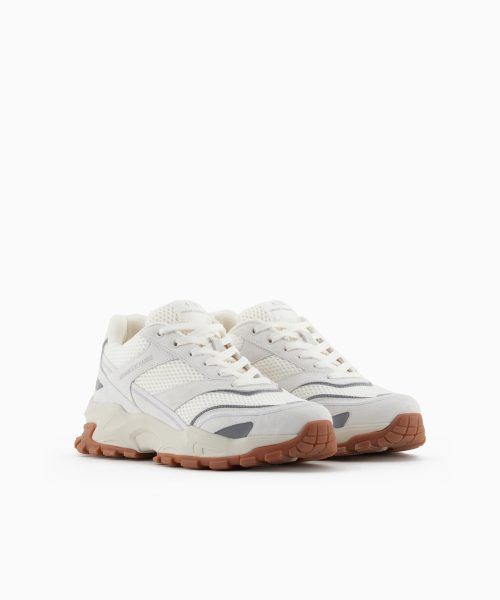 ARMANI EXCHANGE Mesh sneakers
