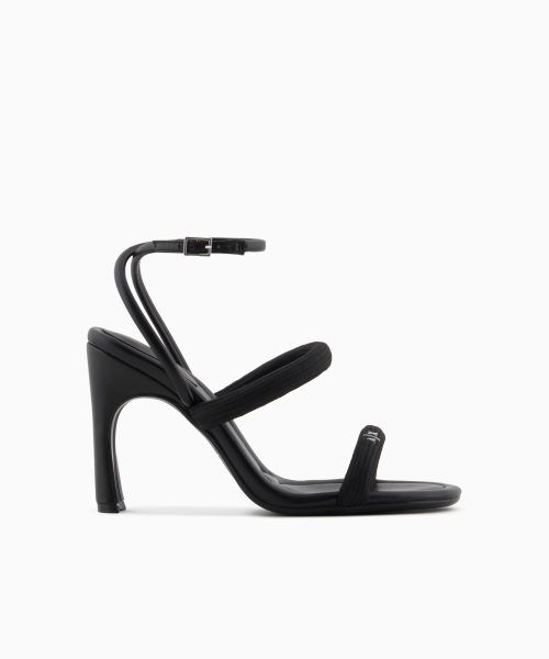 ARMANI EXCHANGE HIGH SANDAL WEBBING+