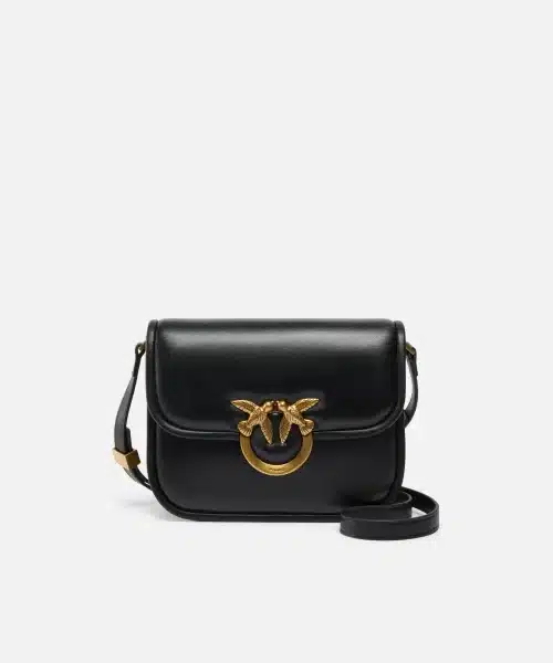 PINKO LOVE BOX BAG FL MINI NAPPA