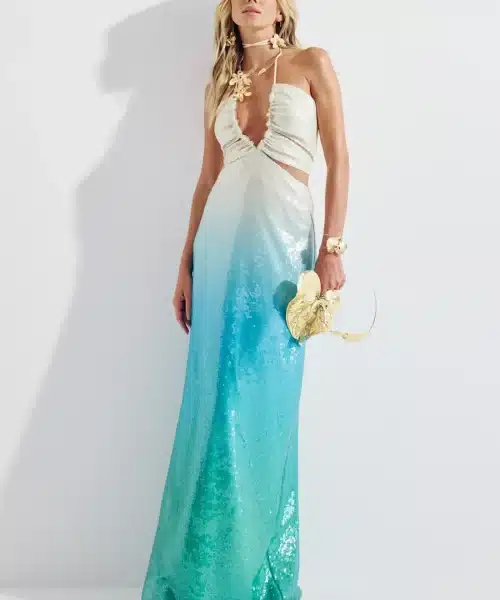 AMARANTE do BRAZIL Long Sequin Dress
