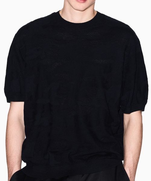 ARMANI EXCHANGE Camouflage cotton sweater