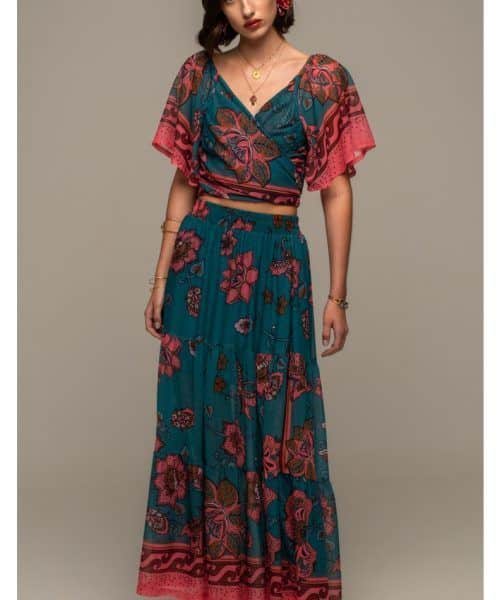 PEACE+CHAOS MAGNOLIA LONG SKIRT