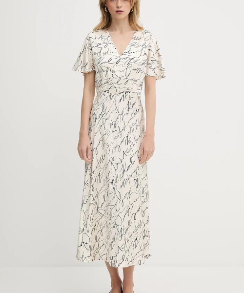KARL LAGERFELD  SATIN DRESS