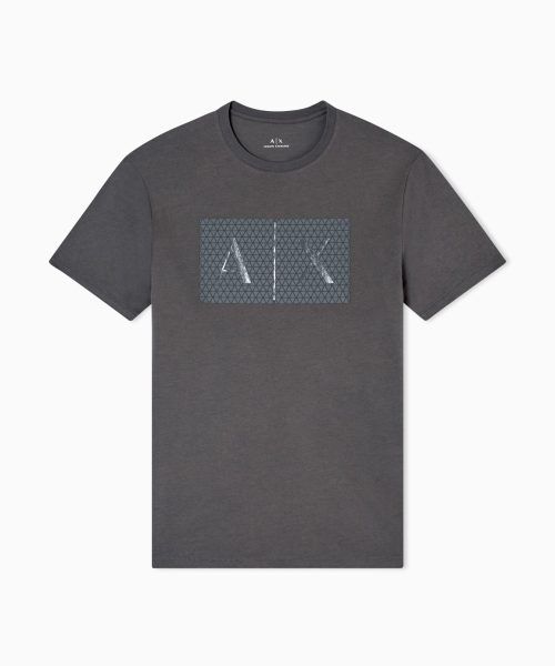 ARMANI EXCHANGE Slim fit jersey T-shirt with logo