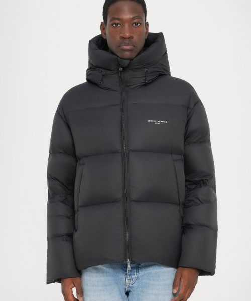ARMANI EXCHANGE hooded down jacket