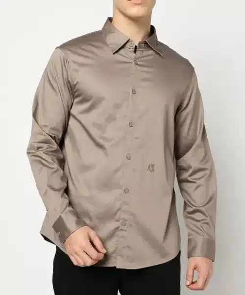 ARMANI EXCHANGE Regular fit cotton shirt