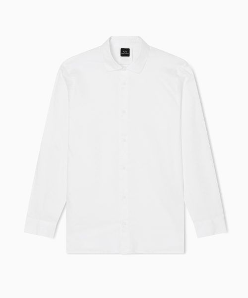 ARMANI EXCHANGE Regular fit shirt with allover logo