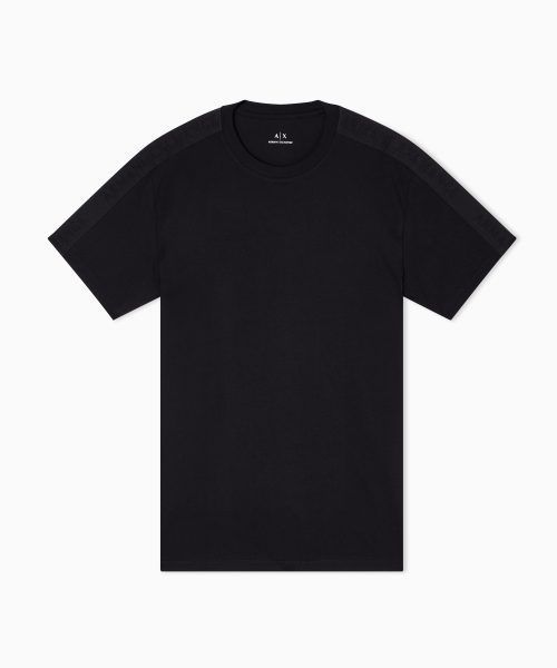 ARMANI EXCHANGE regular fit tape t-shirt