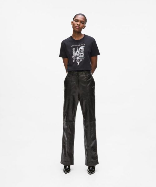 KARL LAGERFELD  Leather Pants