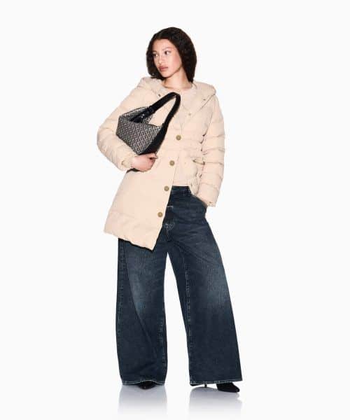 ARMANI EXCHANGE  taffeta jacket with hood