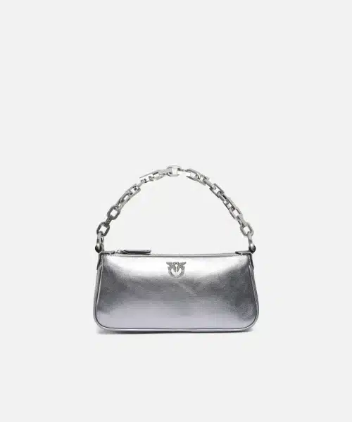 PINKO HALF MOON BAGUETTE