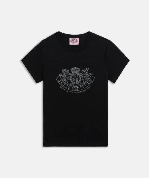 JUICY COUTURE DOG CREST T-SHIRT