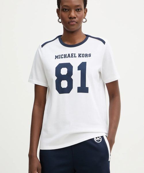 MICHAEL KORS Graphic Cotton Jersey T-Shirt