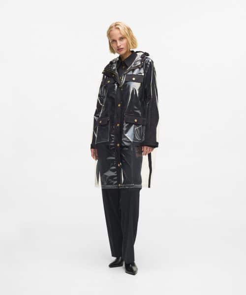 KARL LAGERFELD  CLEAR FASHION RAINCOAT