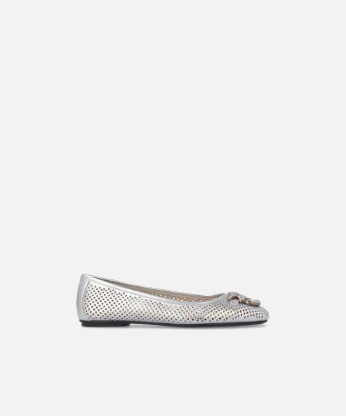 PINKO MAX 11 - BALLERINA LAMINATED NAPPA