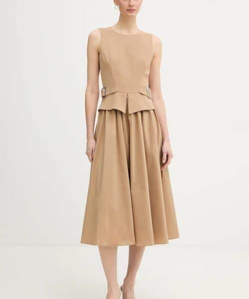 KARL LAGERFELD  BELT DETAIL DRESS