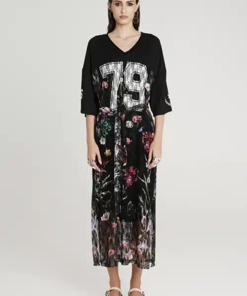 PEACE+CHAOS FLOWERCORE DRESS-LACE