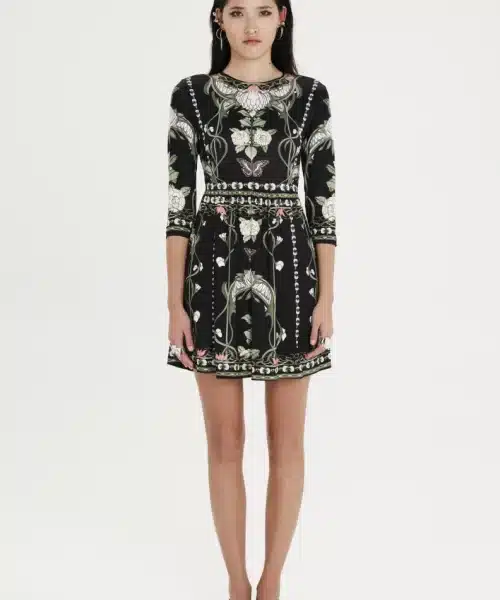 PEACE+CHAOS WILDFLOWERS SHORT DRESS