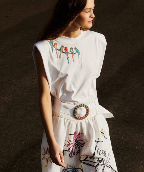 FARM RIO BIRDS ON BRANCH TANK TOP