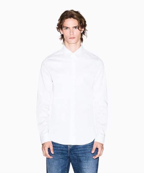 ARMANI EXCHANGE Slim fit cotton shirt