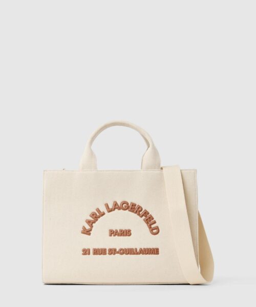KARL LAGERFELD SQUARE PATCH MD TOTE