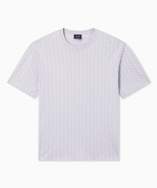 ARMANI EXCHANGE monogram logo t-shirt