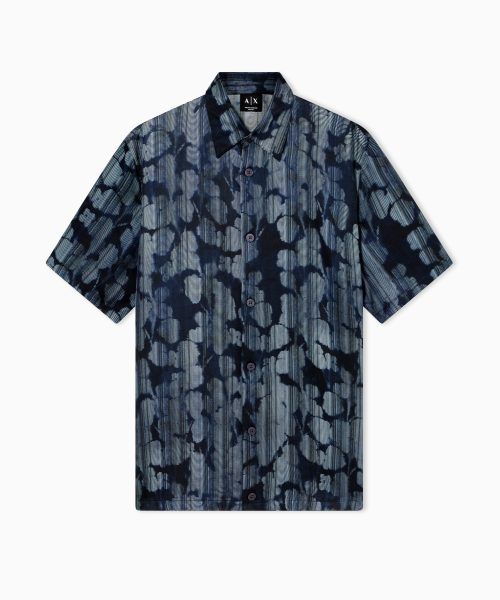 ARMANI EXCHANGE Viscose Twill Shirt