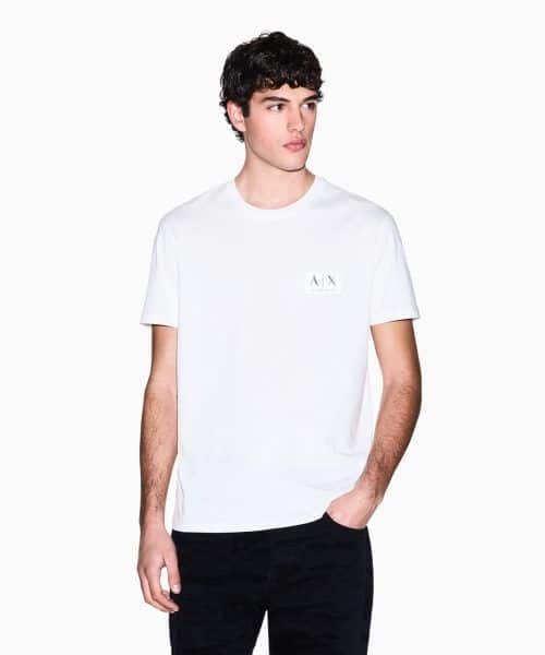 ARMANI EXCHANGE Regular fit cotton T-shirt