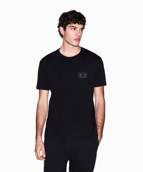 ARMANI EXCHANGE Regular fit cotton T-shirt