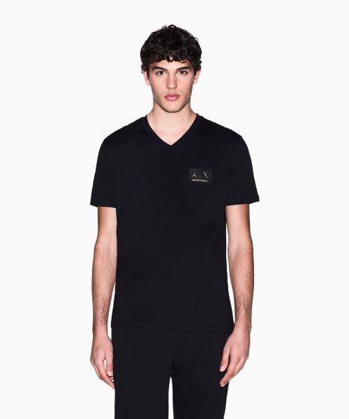 ARMANI EXCHANGE Regular fit cotton T-shirt