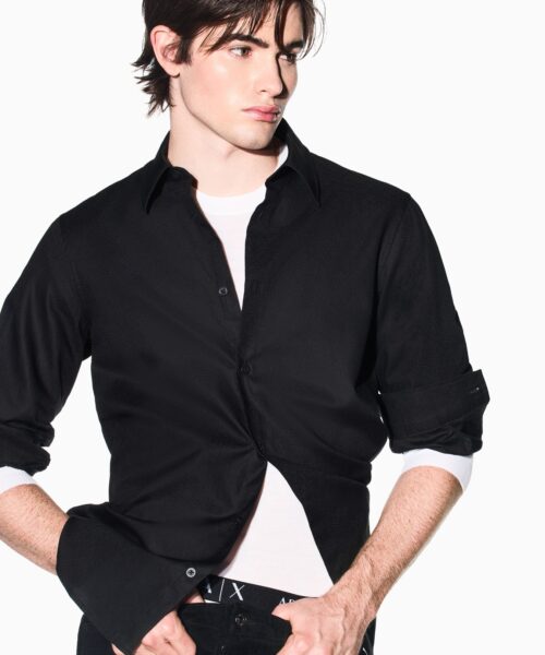 ARMANI EXCHANGE Πουκάμισο Ζακάρ