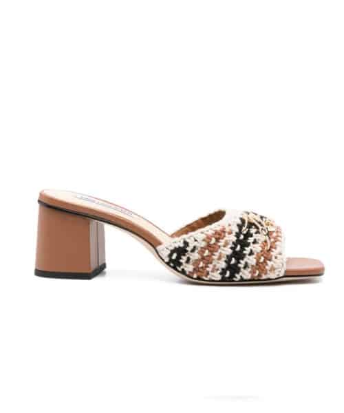 KARL LAGERFELD  PLAZA II Crochet Signia Slide
