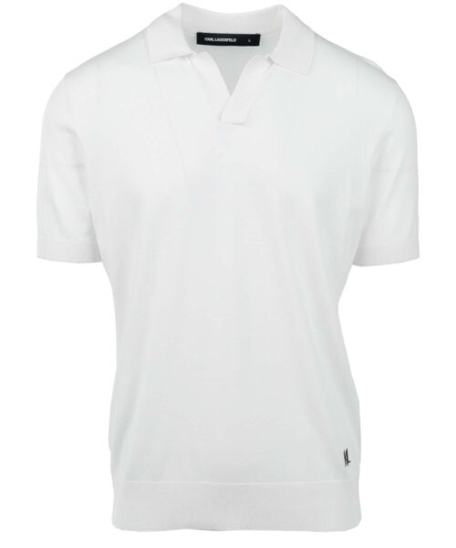KARL LAGERFELD KNIT POLO 1/2