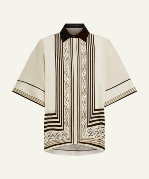 KARL LAGERFELD  FLUID PJ BLOUSE