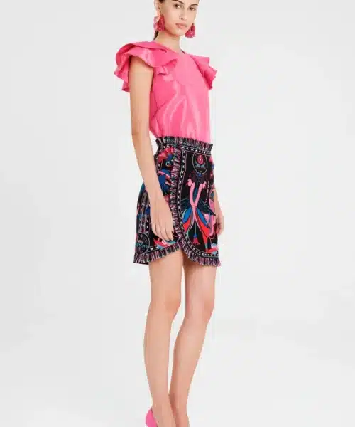 PEACE+CHAOS COSMOLOGY MINI SKIRT